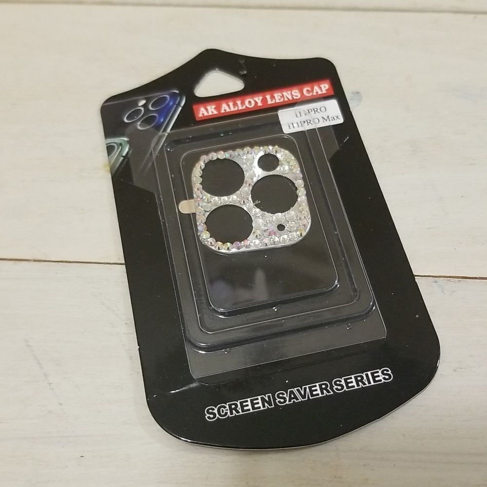 Silver "BLING" Alloy Lens Cap for iPhone 11 Pro/11 Pro Max BRAND NEW